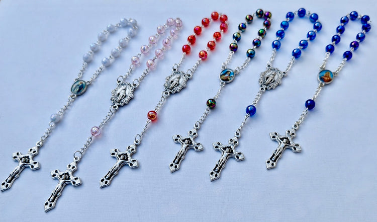 Acrylic Beaded Pocket Rosaries