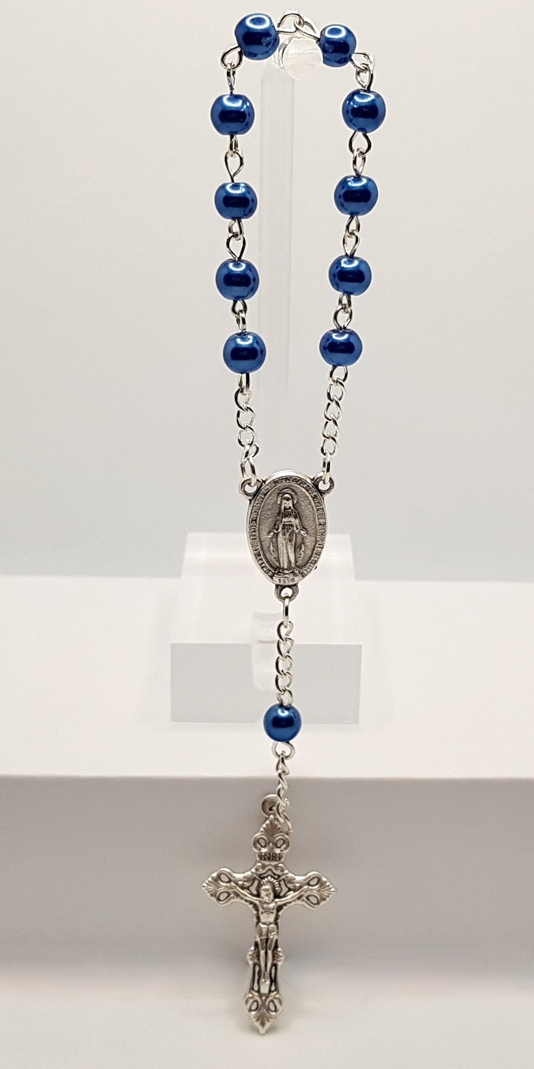 Glass Pearl Pocket Rosaries