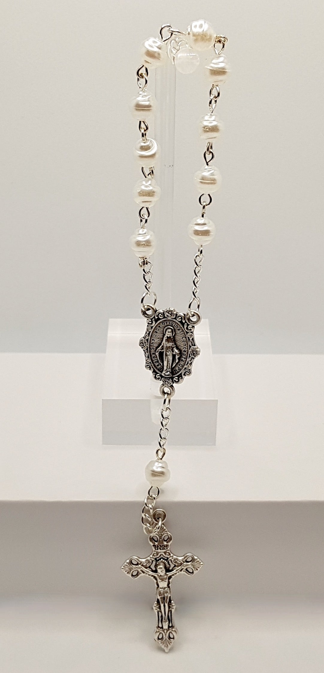 Swirl Beaded Pocket Rosaries