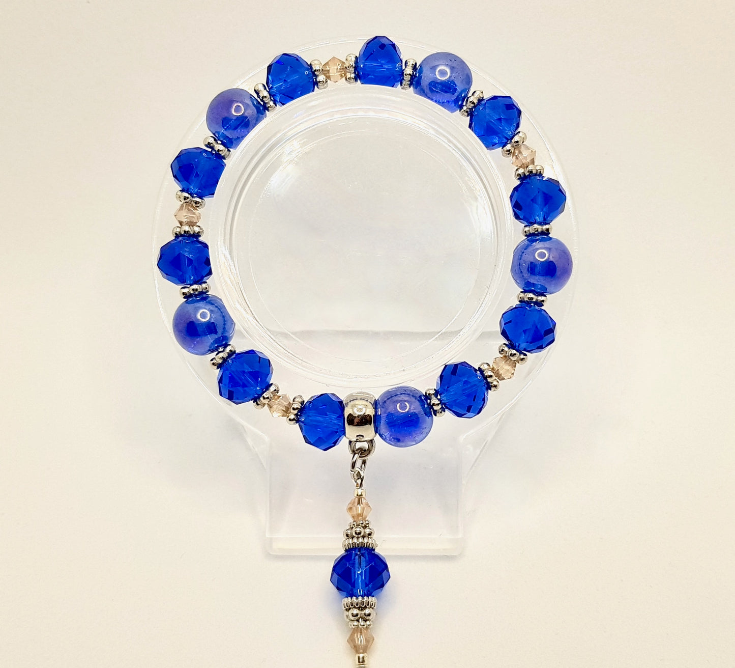 'Midnight Blue' Beaded Bracelet