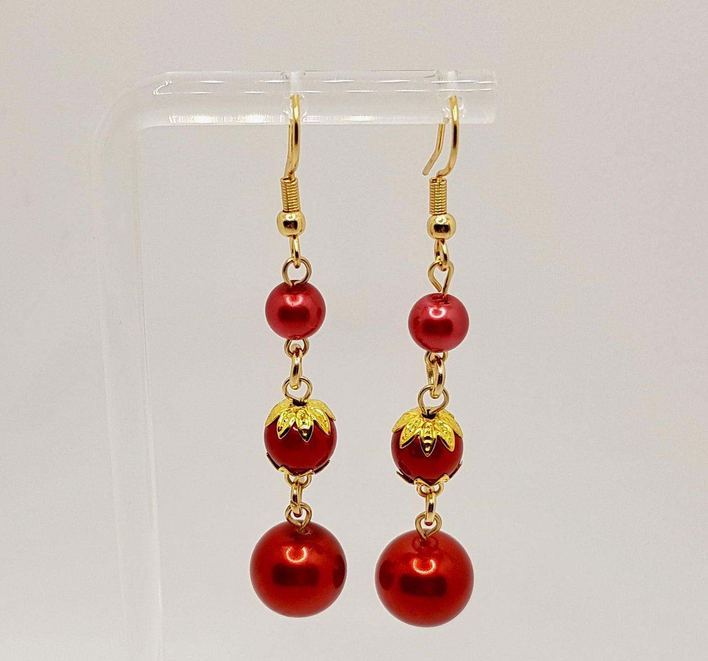 'Shades Of Berry' Earrings