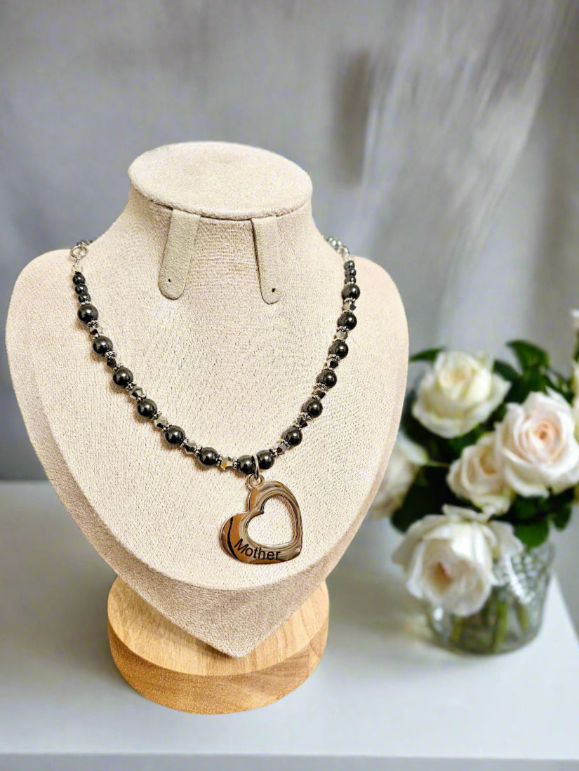'Mother' Hematite Necklace