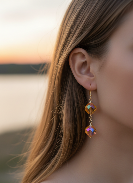 'Midnight Sun' Earrings