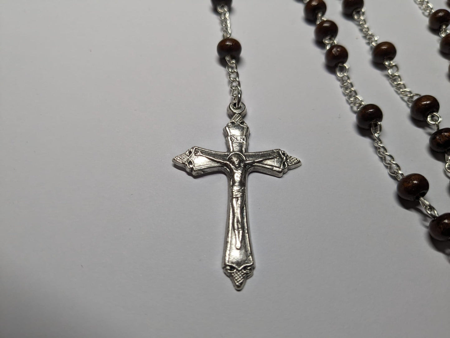 St. Joseph Wooden Beaded Rosary