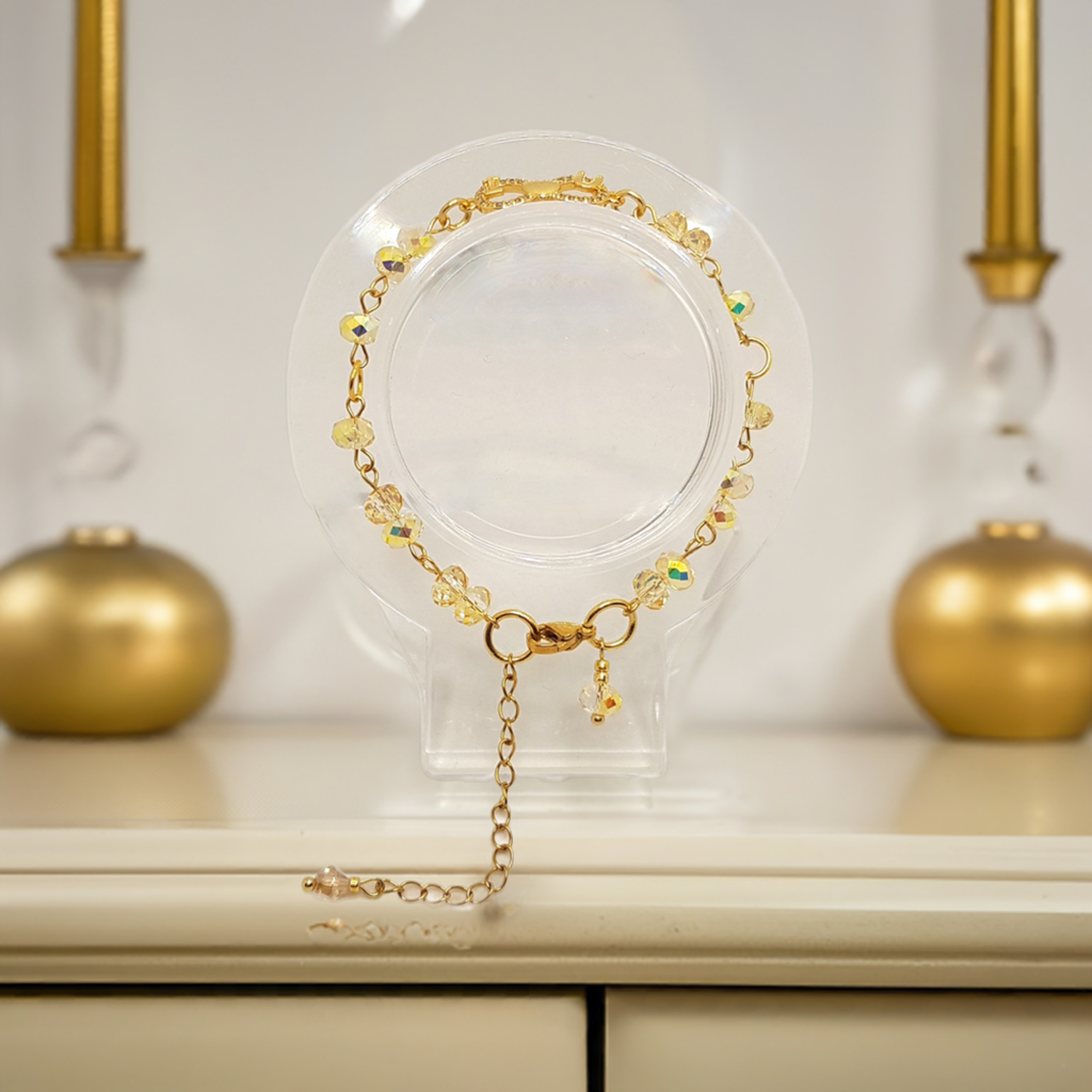 'I Love You' Golden Bracelet