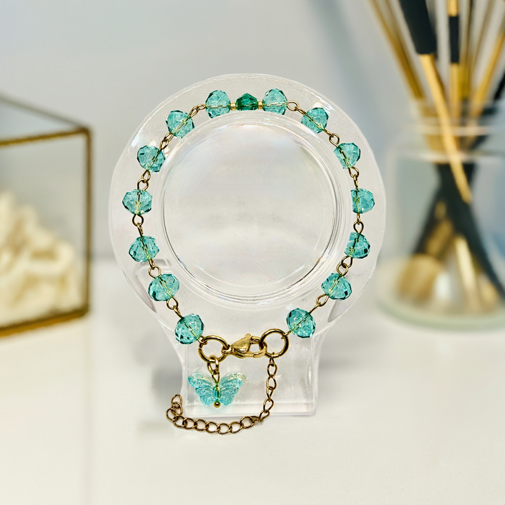 'Green, Green Glass' Bracelet