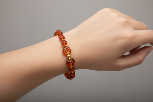'Autumn Falling' Stretch Bracelet