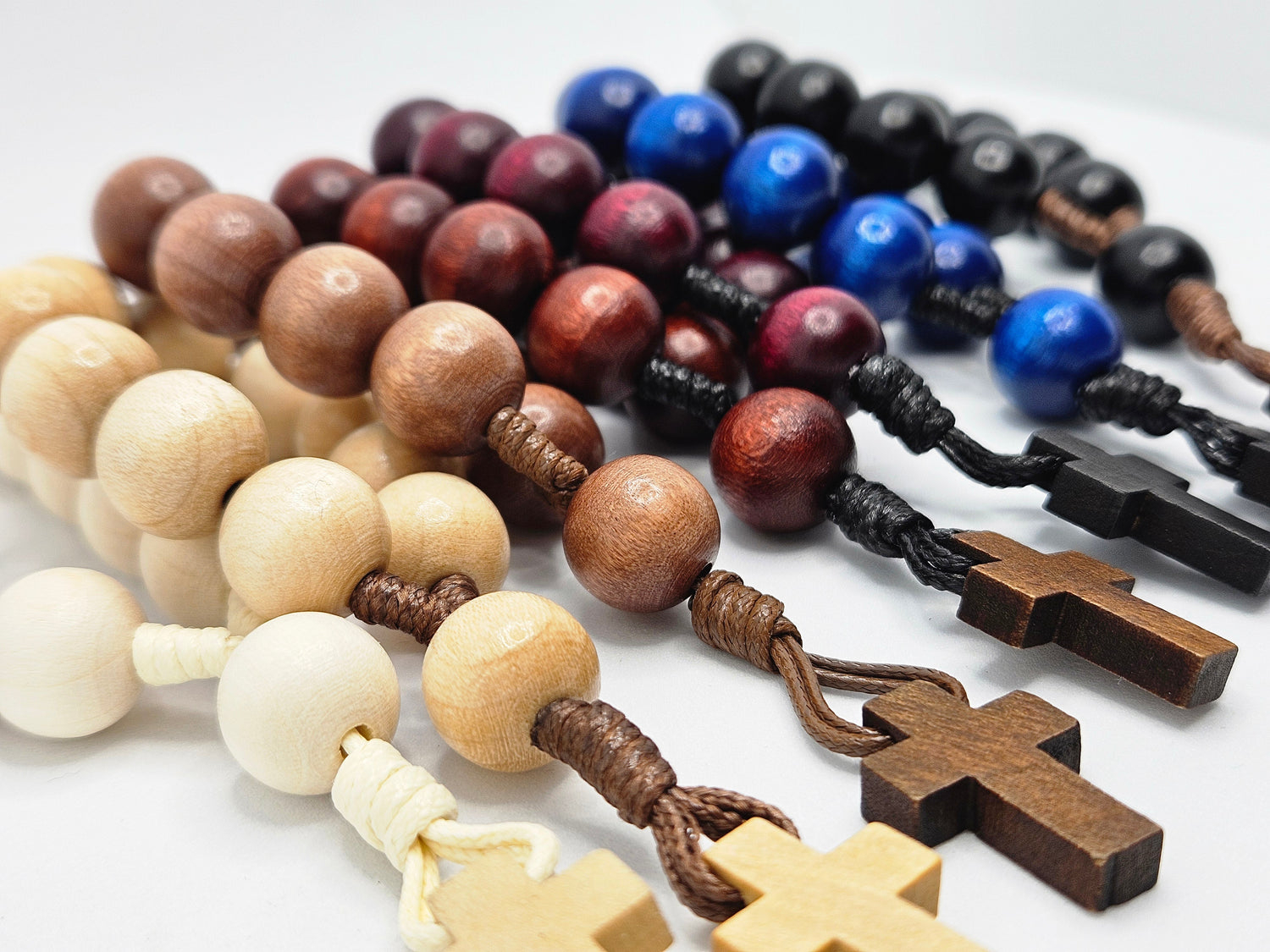 Wooden Pocket Rosaries