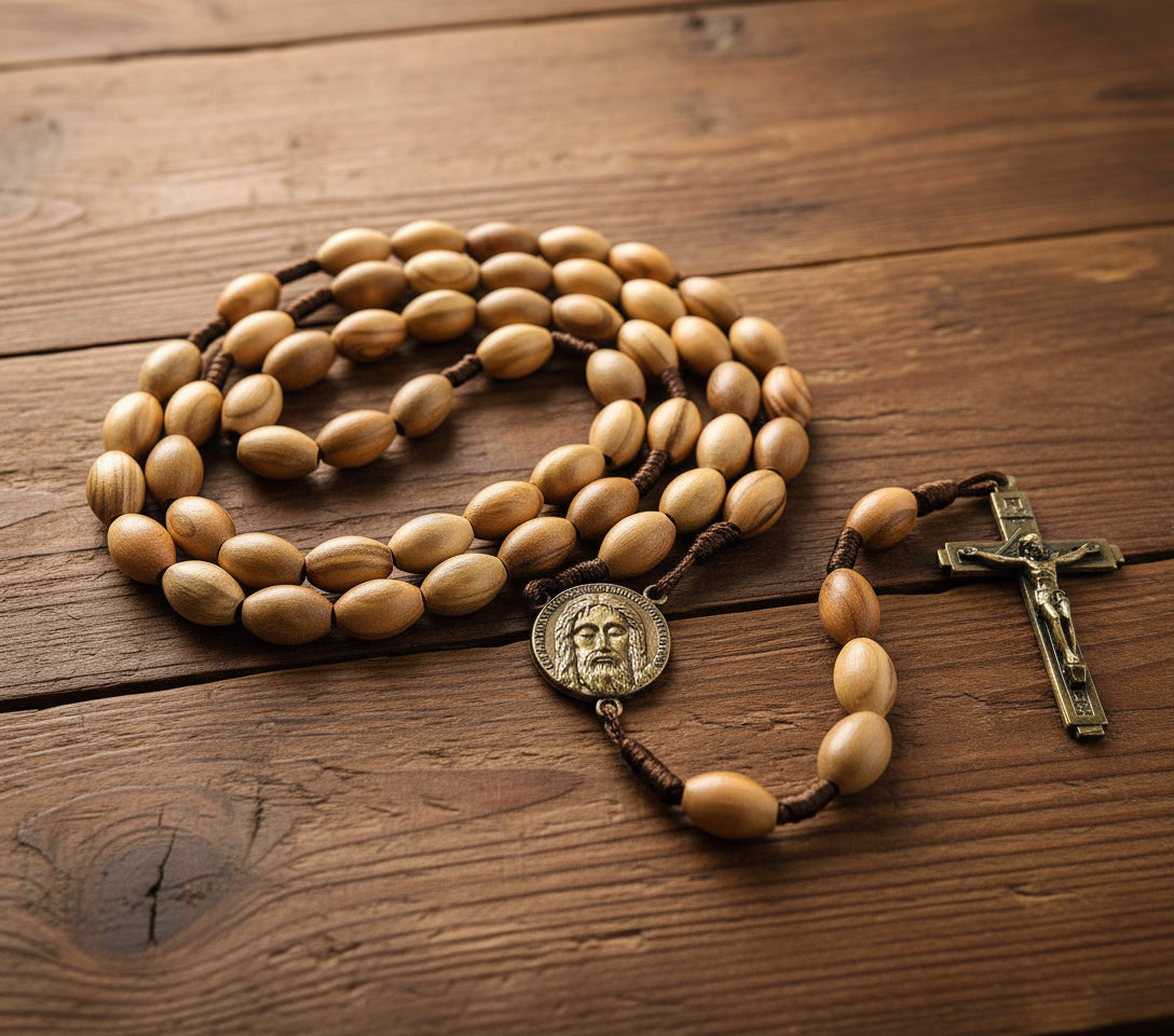 Wooden Cord Rosaries