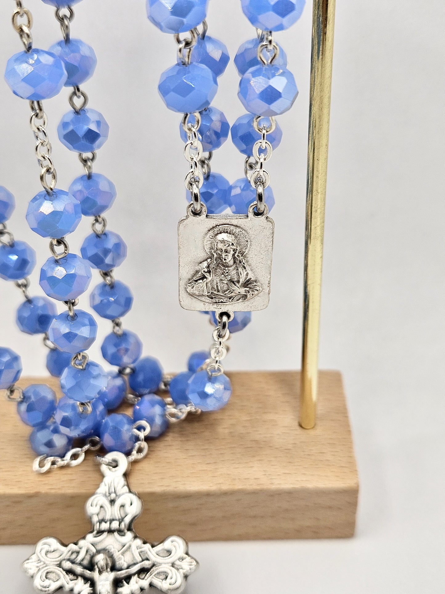 'Our Lady Of Mount Carmel/Brown Scapular Medal' Rosary