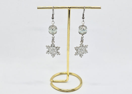 'Snowflake Symphony' Earrings