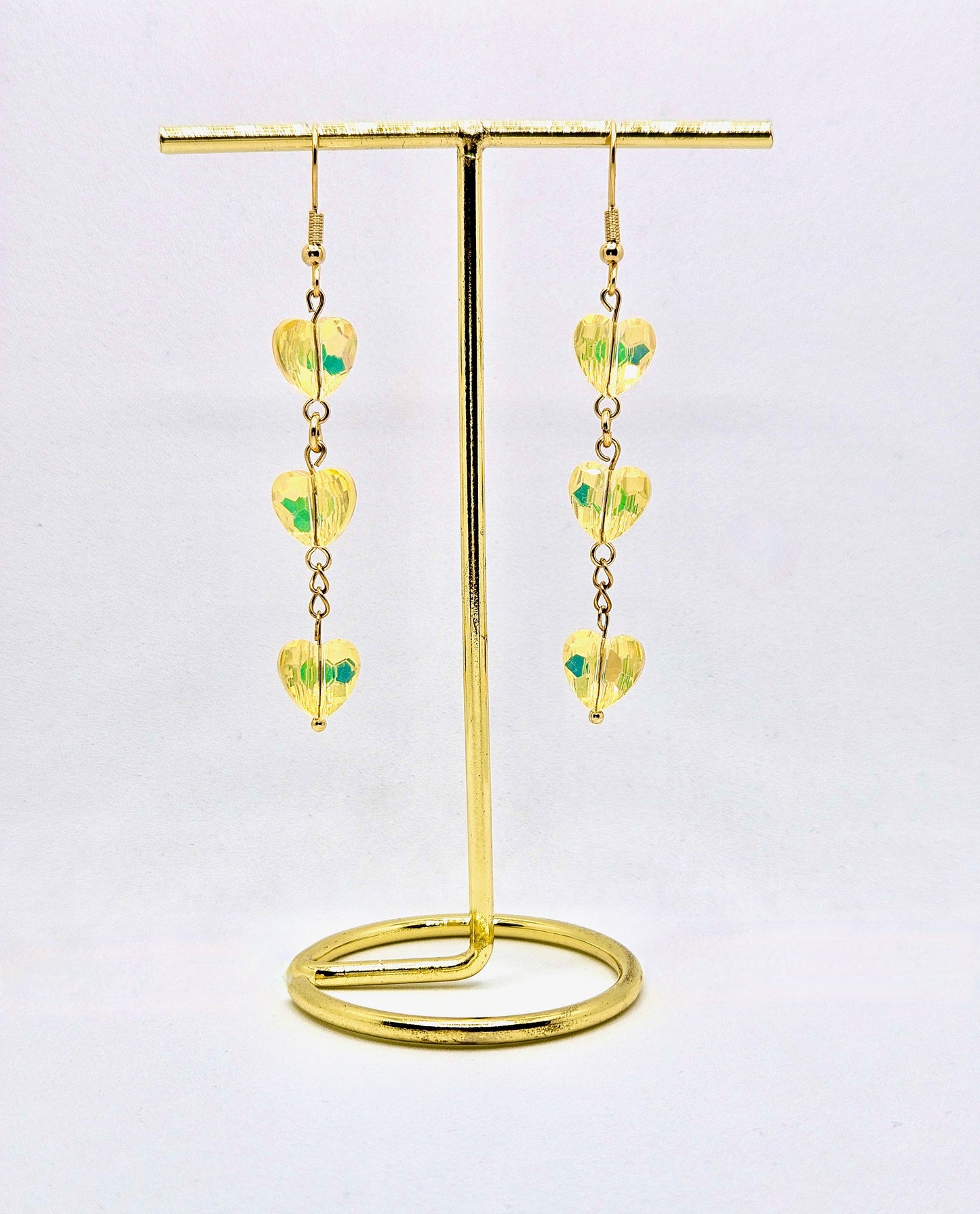 'Hearts Of Gold' Earrings