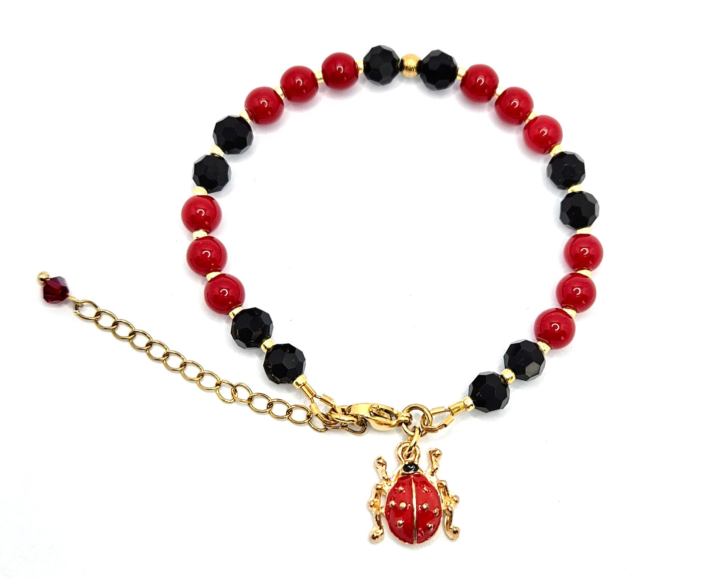 'Luck Be A Ladybird' Bracelet