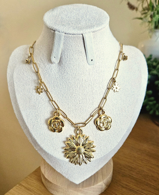 'Golden Bloom' Necklace
