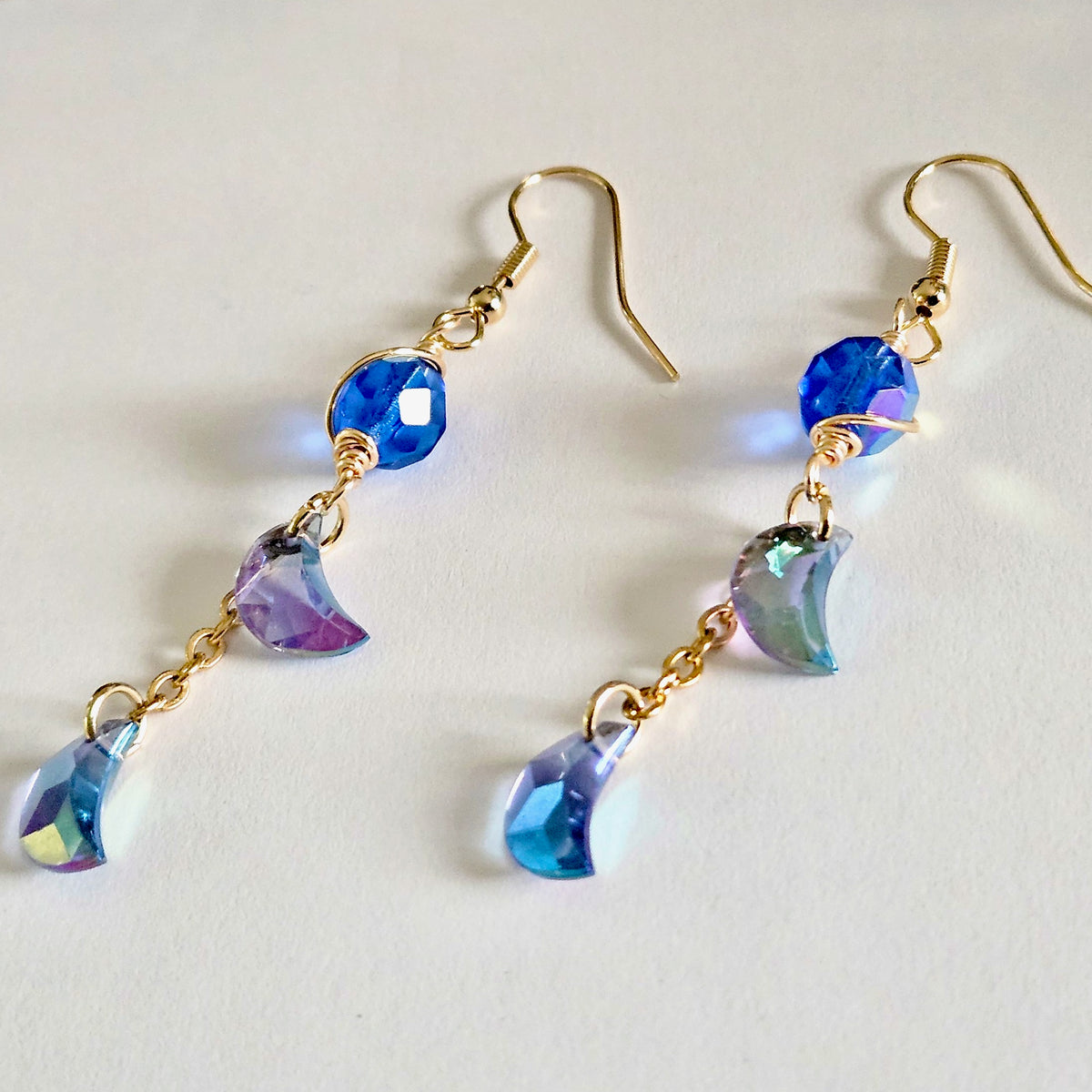 'Blue Moon' Earrings