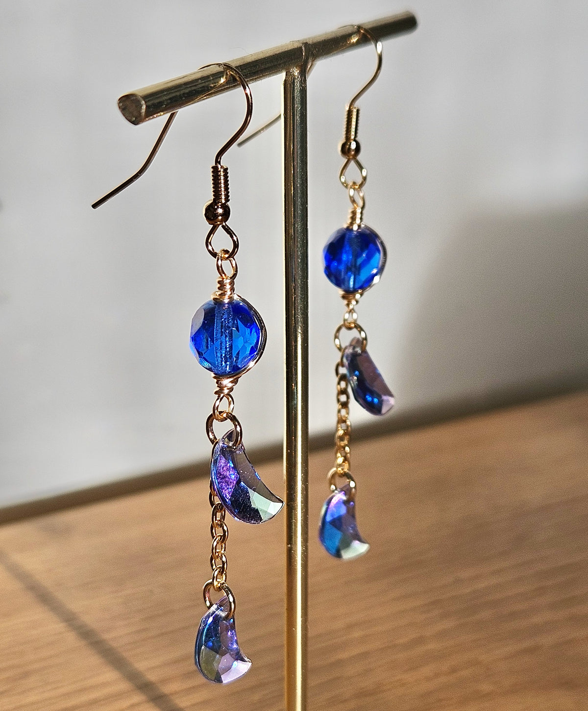 'Blue Moon' Earrings