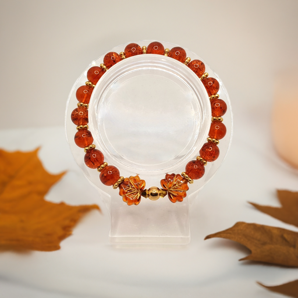 'Autumn Falling' Stretch Bracelet